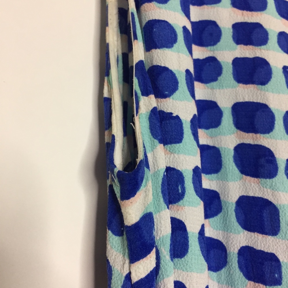 Kate Spade New York Island Stamp Tie Back Dress M - Picture 12 of 12